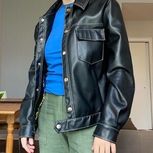 Staud Leather Jacket